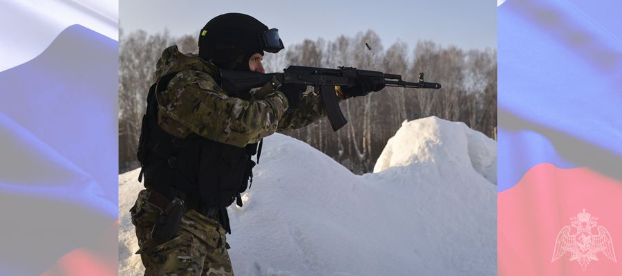 В Кузбассе зимний период обучения стартовал для подразделений Росгвардии