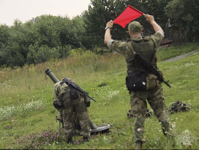 В Кузбассе в рамках учений «Заслон-2021» военнослужащие Росгвардии уничтожили условных террористов