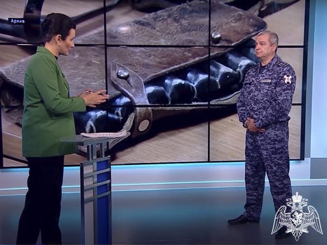 Инспектор Росгвардии рассказал телезрителям об ответственности за незаконное хранение оружия