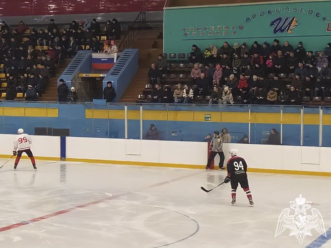 Росгвардия обеспечила правопорядок на матчах Чемпионата Сибирской студенческой хоккейной лиги в Кузбассе