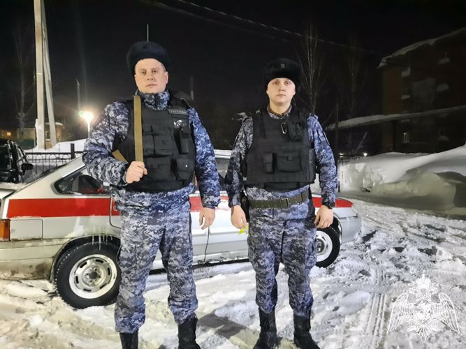 Благодаря очевидцу росгвардейцы задержали рецидивистов, проникших в неохраняемый гараж (ФОТО)
