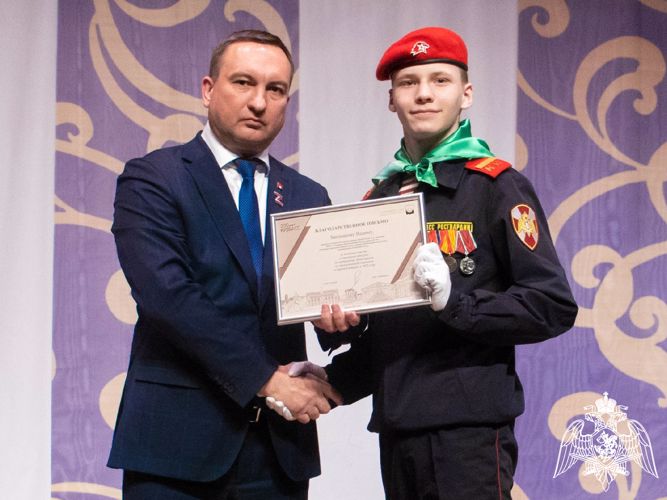 Воспитанники кузбасской Росгвардии стали призерами городского экологического конкурса