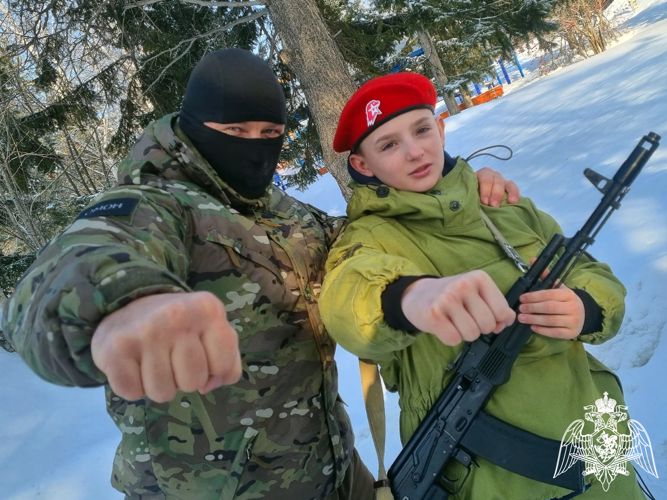 Воспитанники Росгвардии стали победителями кадетского слета в Кузбассе