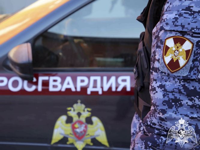 Росгвардейцы задержали виновника, устроившего погром в цветочном магазине