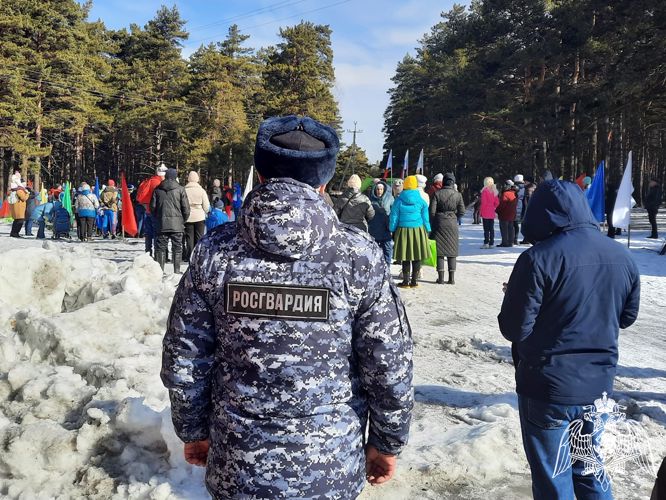 Росгвардейцы обеспечили безопасность массовых мероприятий в Кузбассе