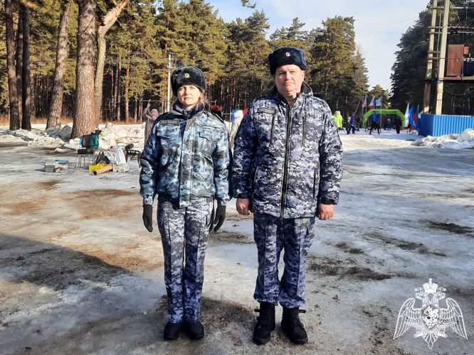 Росгвардейцы обеспечили безопасность массовых мероприятий в Кузбассе