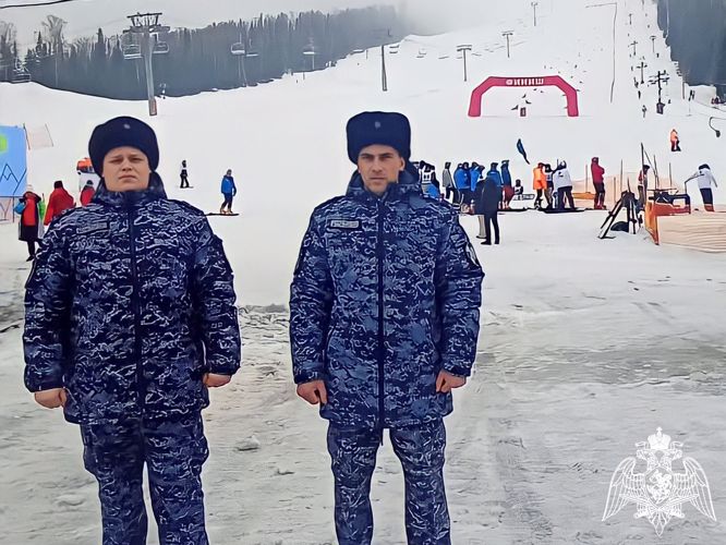 Росгвардейцы обеспечили безопасность спортивных состязаний в Кузбассе