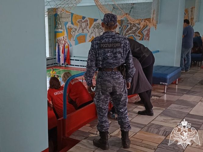 Безопасность физкультурно-спортивного фестиваля обеспечили росгвардейцы в Кузбассе