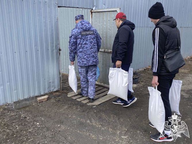 Росгвардейцы оказали помощь приюту для бездомных животных