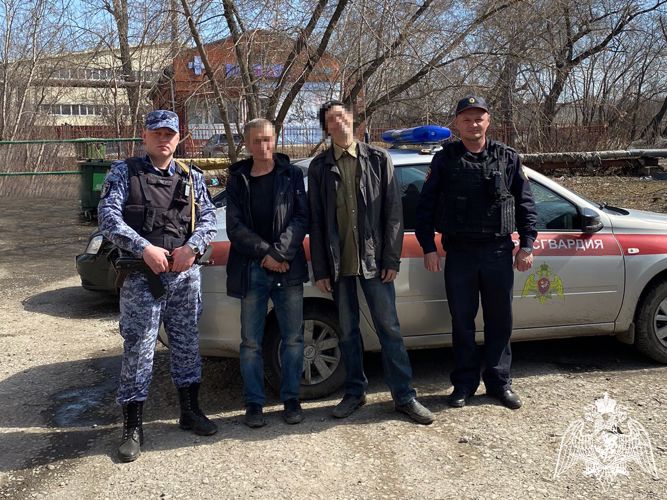 Росгвардейцы задержали кузбассовцев, лишивших горожан телефонной связи (ФОТО)