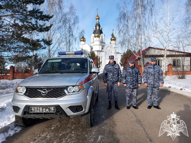 Росгвардия обеспечила безопасность граждан в период празднования Пасхи Христовой
