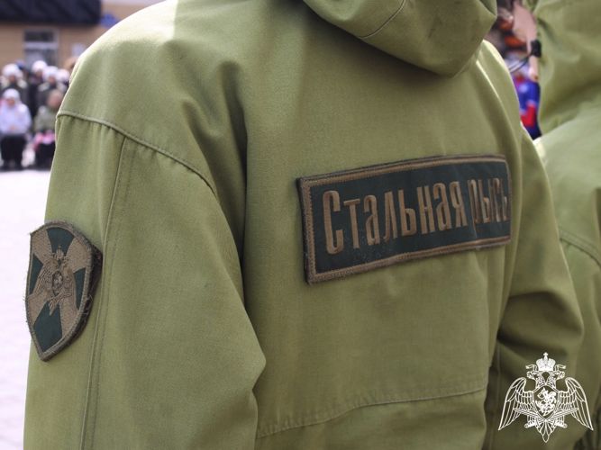 Воспитанники Росгвардии стали участниками всероссийской акции ко Дню Победы