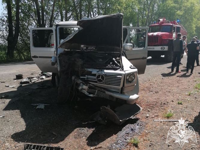Кузбасские росгвардейцы оказали помощь пострадавшему в ДТП мужчине (ФОТО)