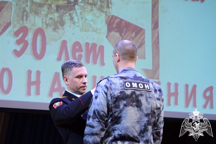 Новокузнецкий ОМОН «Рубеж» отметил 30-летие  (ВИДЕО)