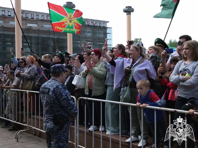 Росгвардейцы в Кузбассе приняли участие в мероприятиях, посвященных Дню пограничника