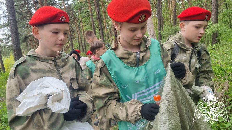 Воспитанники класса Росгвардии стали участниками народного проекта 