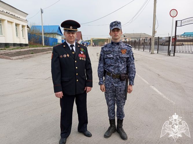 Росгвардия обеспечила безопасность празднования Дня Победы в Кузбассе
