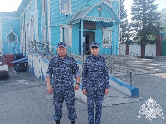 Росгвардия обеспечила безопасность в День Святой Троицы