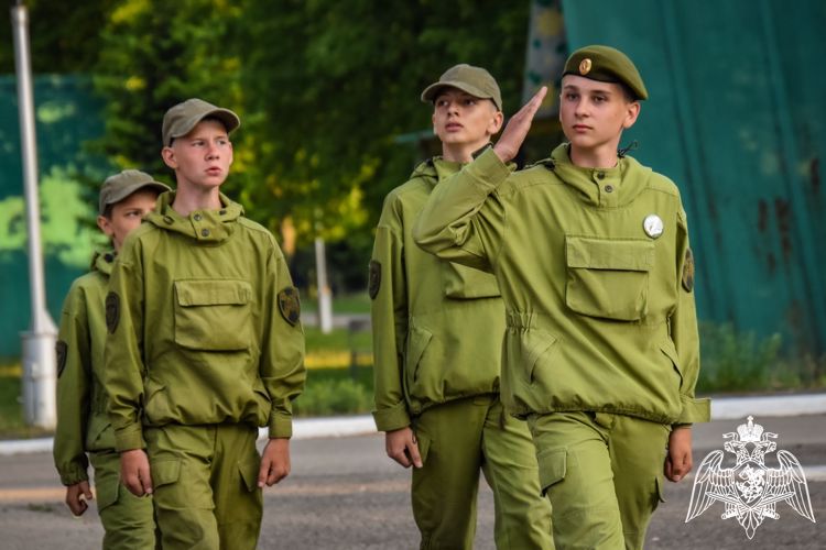 Воспитанники Росгвардии из Кузбасса стали участниками слета поисковиков «Наследники Победы» 