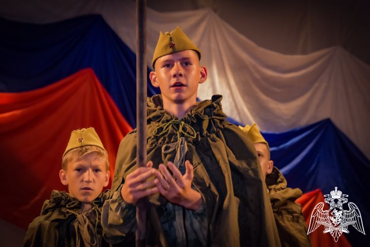 Воспитанники Росгвардии из Кузбасса стали участниками слета поисковиков «Наследники Победы» 