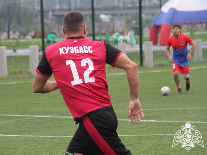 Кузбасские росгвардейцы приняли участие в спортивном фестивале «Кубок вызова»
