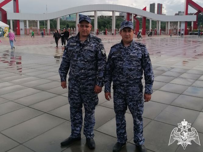 Росгвардейцы обеспечили безопасность всероссийского праздника в Кузбассе