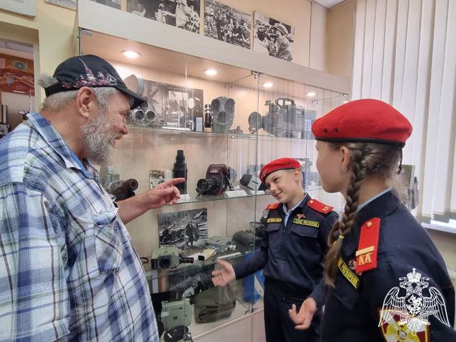 Воспитанников Росгвардии познакомили с профессиональной журналистикой (ВИДЕО)