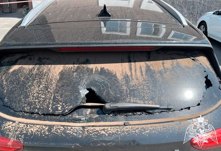 Росгвардейцы задержали виновника в повреждении припаркованных авто (ФОТО)