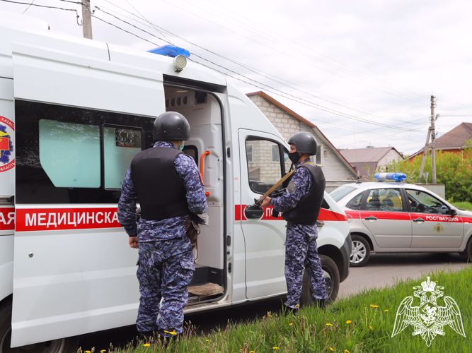 Препятствовавшего работе медиков дебошира задержали росгвардейцы в Новокузнецке