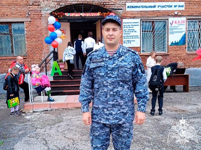Росгвардия обеспечила безопасность учащихся в День знаний