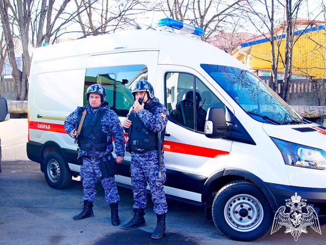Росгвардейцы пресекли нарушение порядка в медицинском учреждении