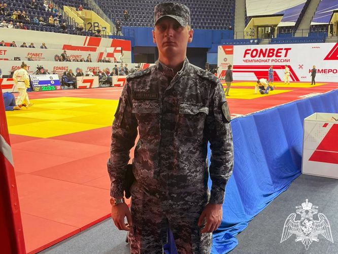 Росгвардейцы обеспечили безопасность проведения Чемпионата России по дзюдо в Кемерове