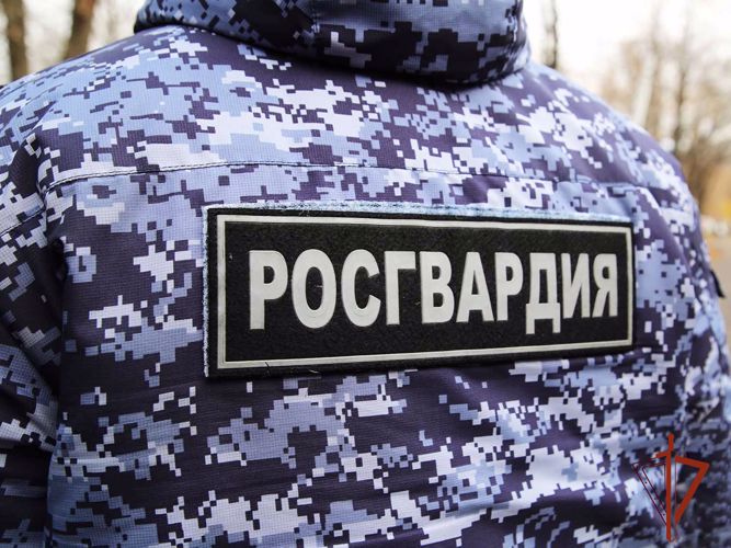 Росгвардейцы задержали мужчину, который похитил из жилища пенсионерки микроволновую печь