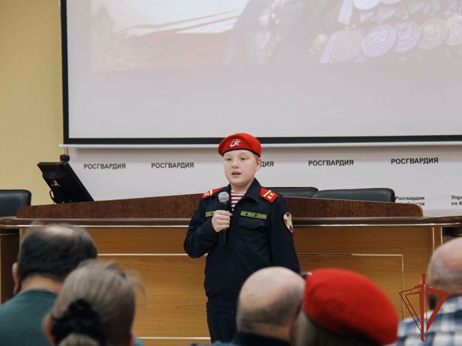 Ветеранов войск правопорядка чествовали в Кузбассе