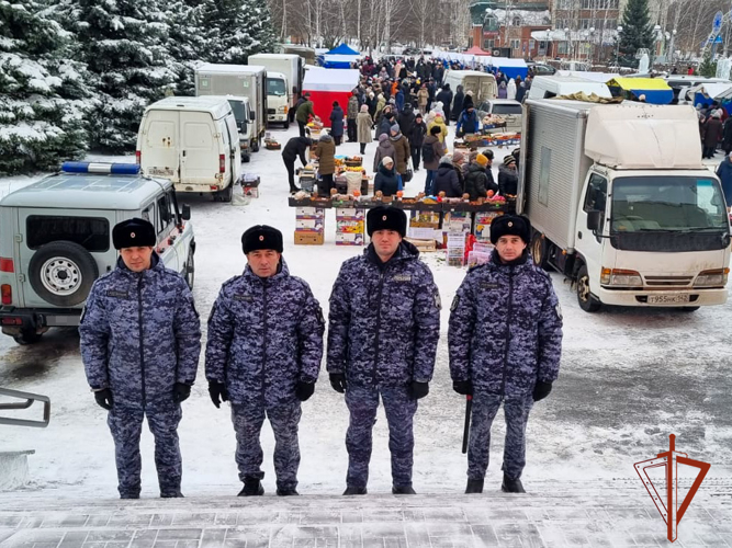 Росгвардия гарантировала правопорядок на массовых мероприятиях в Кузбассе 