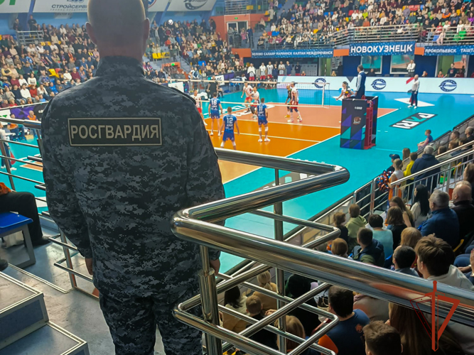 Кузбасские росгвардейцы обеспечили безопасность состязаний трех чемпионатов России