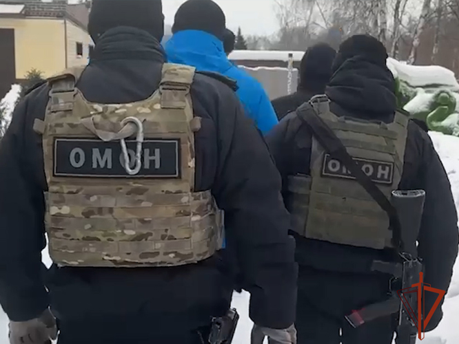В Кузбассе спецназ Росгвардии оказал содействие в задержании обвиняемого в экологическом преступлении