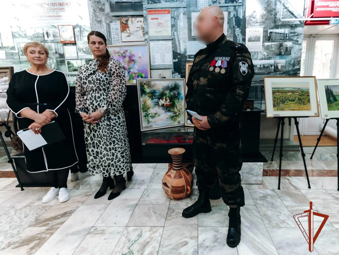 Росгвардейцы выразили благодарность организаторам благотворительной акции, направленной на поддержку участников СВО