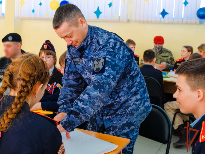 Росгвардейцы провели для школьников День космонавтики 