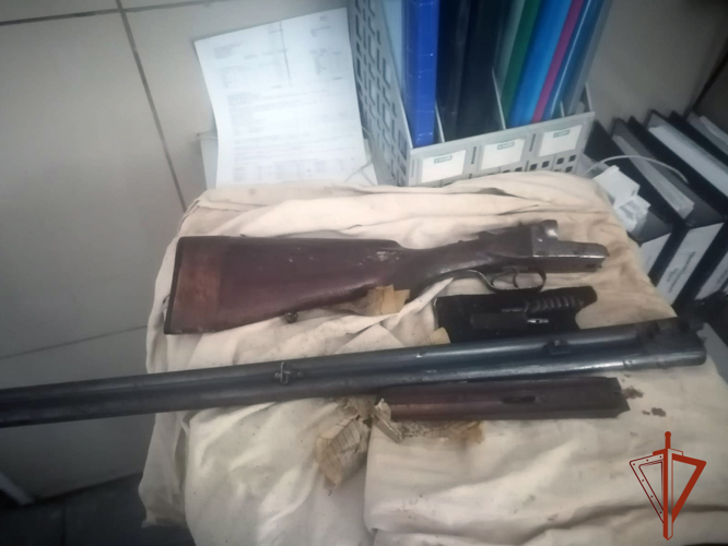 Кузбассовец получит вознаграждение за сдачу найденного ружья благодаря Росгвардии (ВИДЕО)