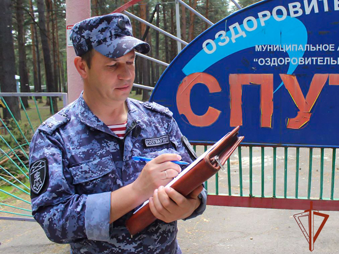Росгвардейцы приступили к проверкам безопасности детских оздоровительных лагерей Кузбасса