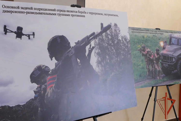 В Кемерове состоялось чествование бойцов спецназа Росгвардии