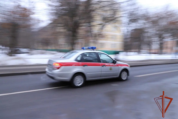 Росгвардейцы из Новокузнецка оказали помощь попавшей в ДТП горожанке (ФОТО)