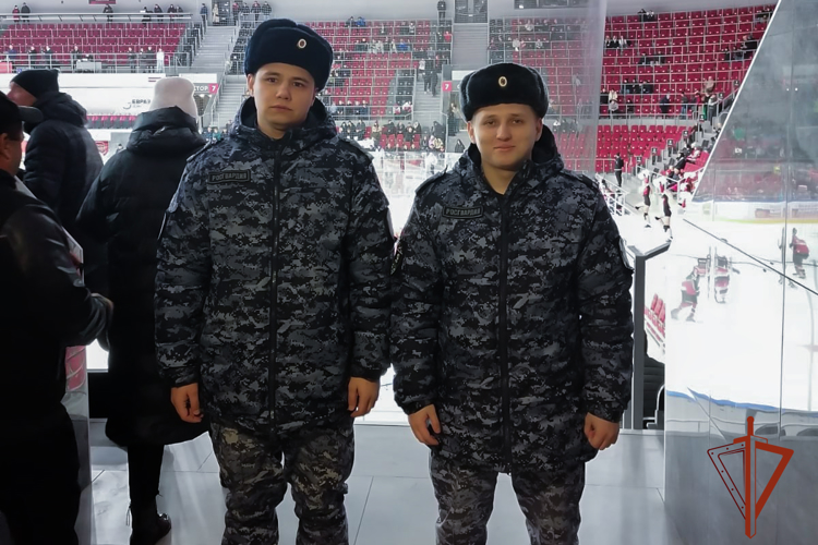 Ряд масштабных хоккейных матчей прошли в Кузбассе под контролем Росгвардии