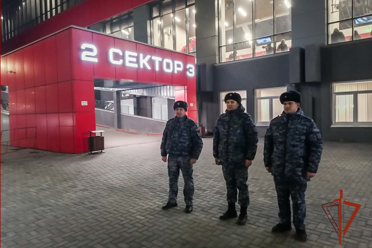 Ряд масштабных хоккейных матчей прошли в Кузбассе под контролем Росгвардии
