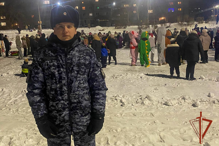 Росгвардейцы обеспечили безопасность кузбассовцев в новогоднюю ночь