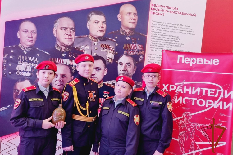 Курсанты Росгвардии выступили на Всекузбасском уроке мужества