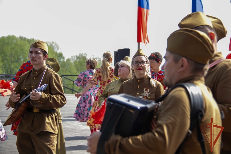 Начальник региональных подразделений Росгвардии принял участие в торжествах, посвященных 80-летию Победы