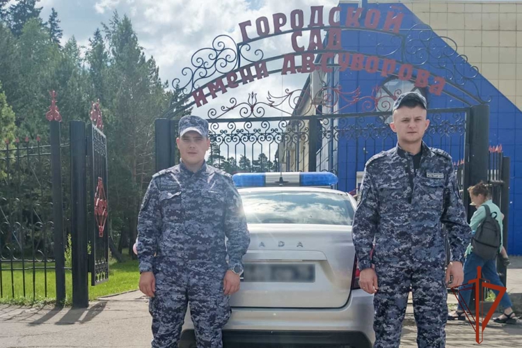 Безопасность праздничных мероприятий обеспечила Росгвардия в Кузбассе