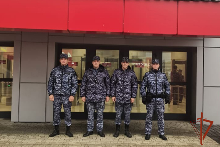 Сотрудники Росгвардии обеспечили безопасность спортивных матчей в Кузбассе